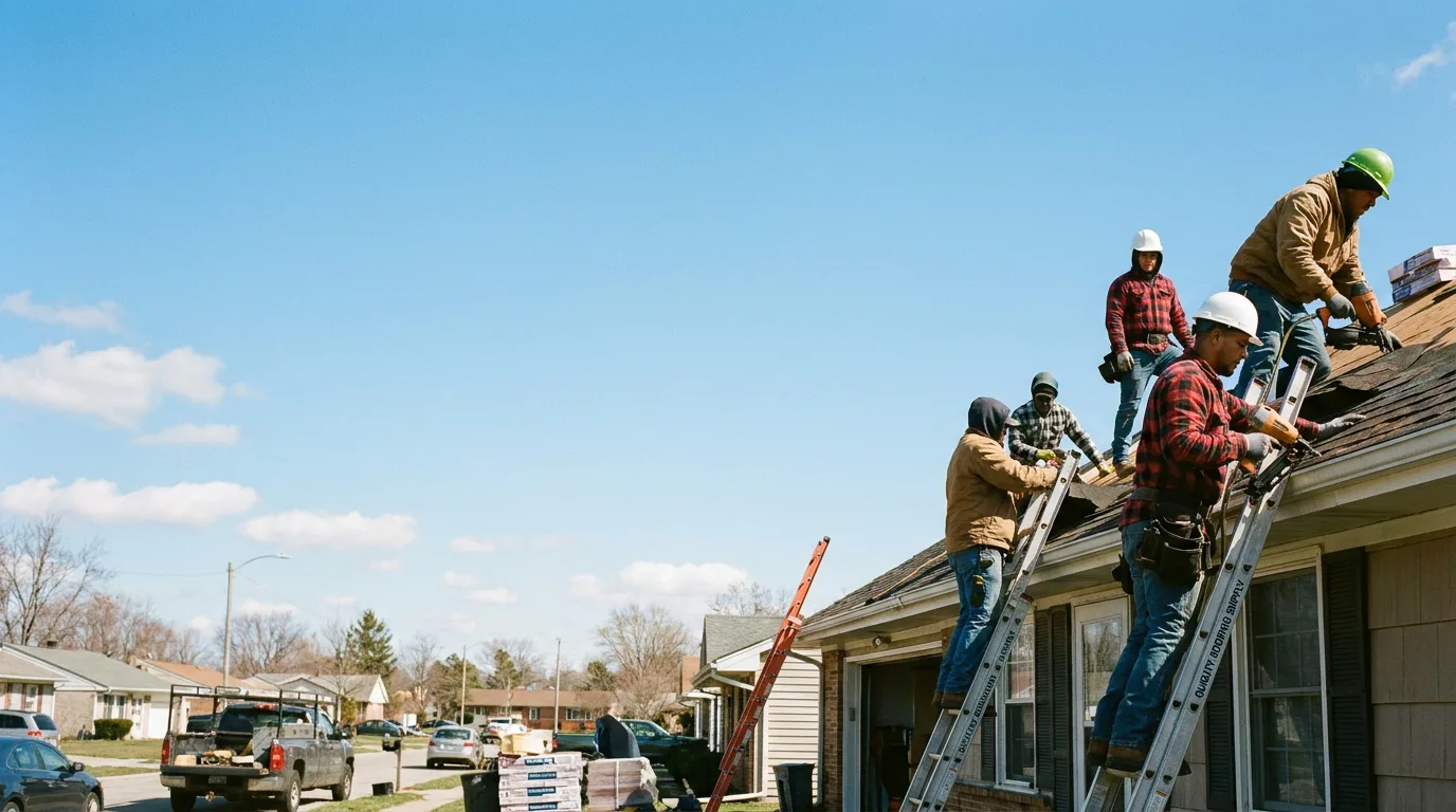 Roofing in Huxley, IA near me